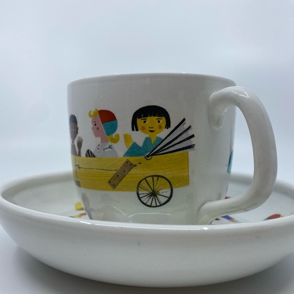 Stig Lindberg “Without Borders” Mug & Bowl - Picture 2 of 10